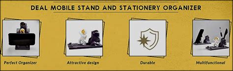 Awestuffs Porcelain Standard Astronaut Mobile Phone Stand with Pen ...