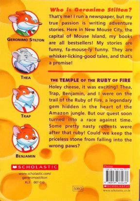 The Temple Of The Ruby Of Fire : Geronimo Stilton 14 – Books and You