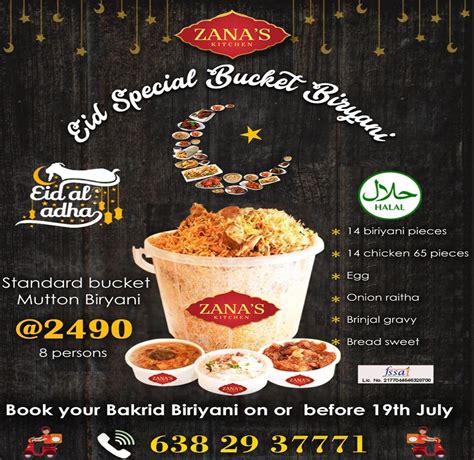 Menu at ZANA'S KITCHEN, Chennai