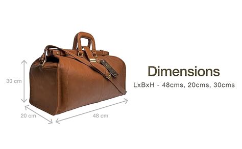 Hidesign Duffle Bag (Tan) : Amazon.in: Fashion