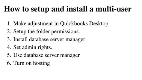 Image result for Multi-User QuickBooks 2020 Client Setup
