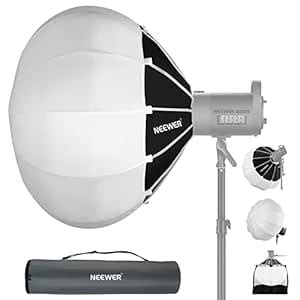 Buy NEEWER 35"/90cm Lantern Softbox One Step Quick Release, 360° Light ...