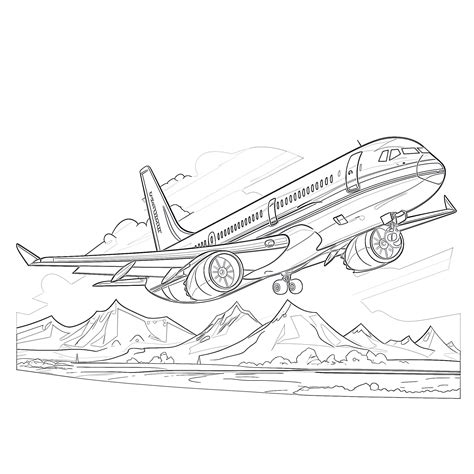 Free Printable Plane Coloring Pages: Take Flight with Imagination