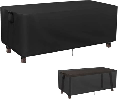 Amazon.com : Kingling Patio Table Covers, Rectangular Outdoor Dining ...
