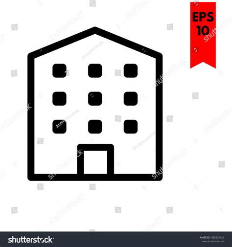 Flat Icon Building 的图像结果