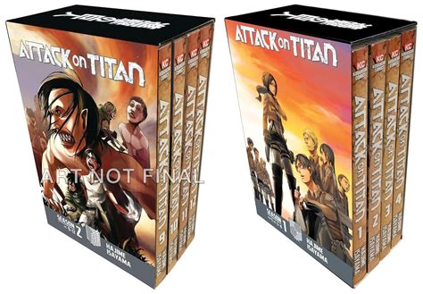 Buy Attack on Titan Season 2 Manga Box Set: 3 (Attack on Titan Manga ...