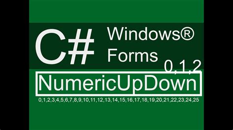 Image result for NumericUpDown Visual Studio