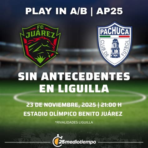 Dónde ver Juárez vs. Pachuca EN VIVO: partido Play In Liga MX 2025