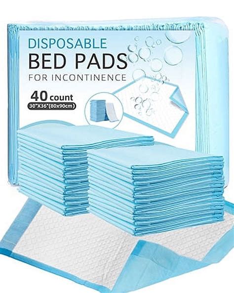 "Toocust Super Absorbing Bed Pads for Adult Patients, Incontinence, 35 ...