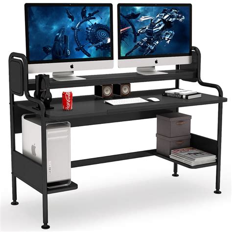 TribeSigns Computer Desk with Hutch, 55-Inch Large India | Ubuy