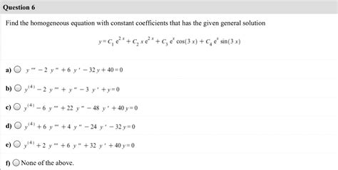 Image result for Homogeneous Equation Solver
