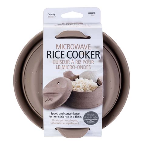 Joie Microwave 33.8oz Silicone Rice Cooker - Walmart.com