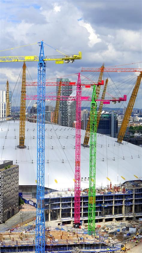 Image result for O2 Arena Construction