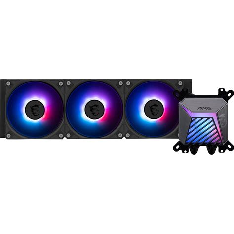 Buy in India MSI MAG CORELIQUID A15 360mm RGB AIO Liquid CPU Cooler ...