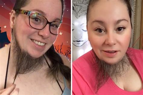Bearded lady says men 'love' her facial hair on OnlyFans