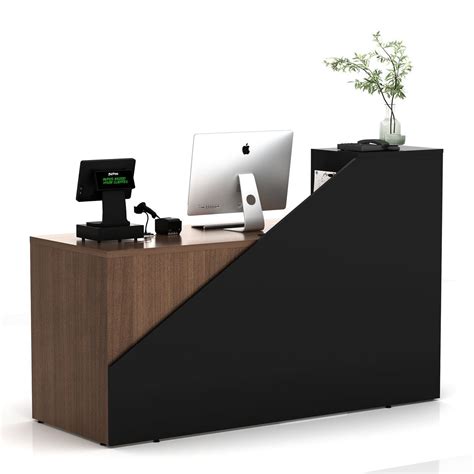 Heera Moti Aya Reception Table | Black & Brown