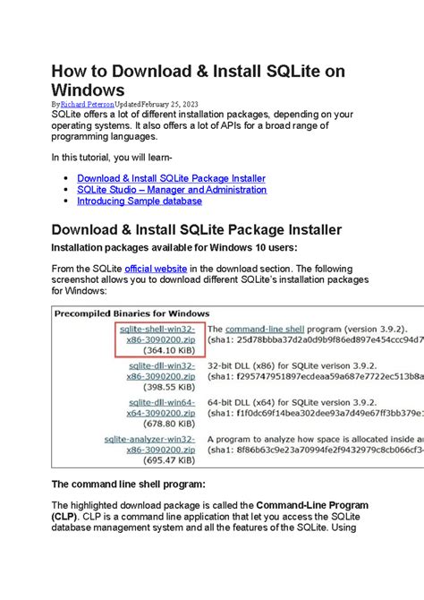 Image result for SQLite Windows 1.0