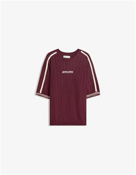 Short sleeve sports T-shirt - Men | Bershka