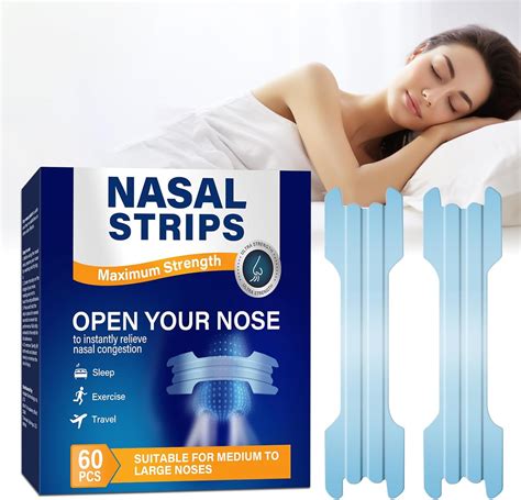 NECALON Nasal Strips, Clear Nose Strips for Snoring, India | Ubuy