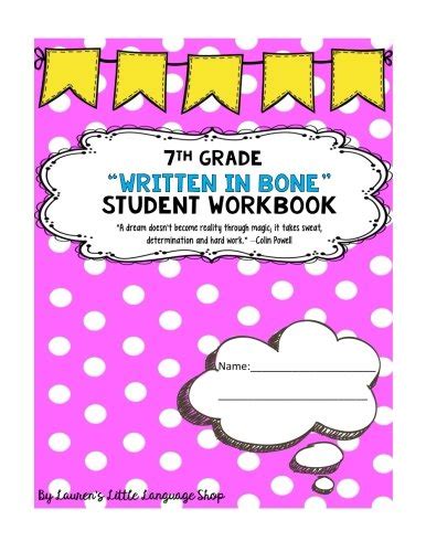 Buy 7 th Grade Written In Bone student workbook: Guidebook Support ...