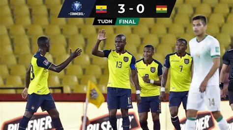 Bolivia no mete ni las manos y cae ante Ecuador | TUDN Fútbol | TUDN