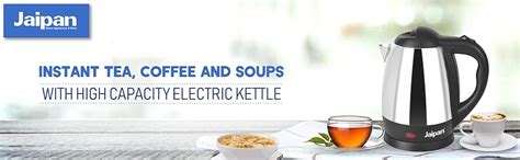 Buy Jaipan JEK-1500 1500W 1.7 L Electric Kettle (Sliver/Black) Online ...