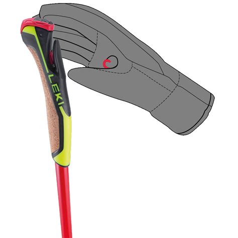 Leki PRC 750 Bright Red/Neonyellow/Black | Fun Sport Vision