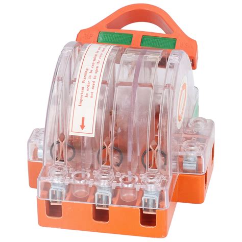 Buy 63A Safety Switch, 63A Resin ABS Copper Transparent Shell Good ...