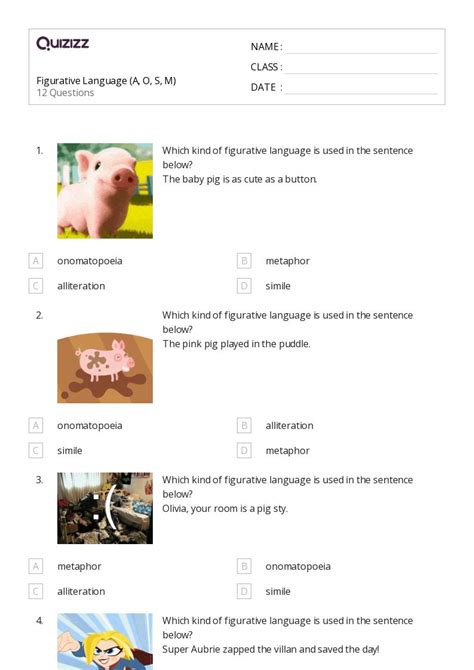 50+ Onomatopoeia worksheets for Kindergarten on Quizizz | Free & Printable