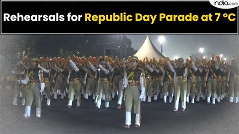 Delhi: Rehearsals for Republic Day parade underway at Kartavya Path at ...