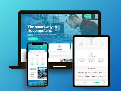 Computer Repair Website Examples 的图像结果