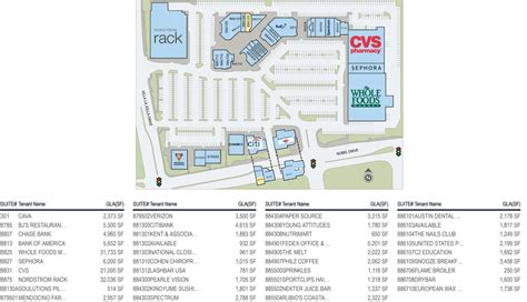 The Shops at La Jolla Village - store list, hours, (location: La Jolla ...