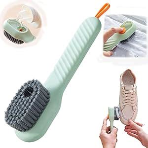 BEYOND BASIC Soap Dispensing Cleaning Brush with Handle Scrubbing ...