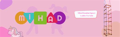 Mihad Hanging Square Ladder for Kids | Rope Ladder for Kids for ...