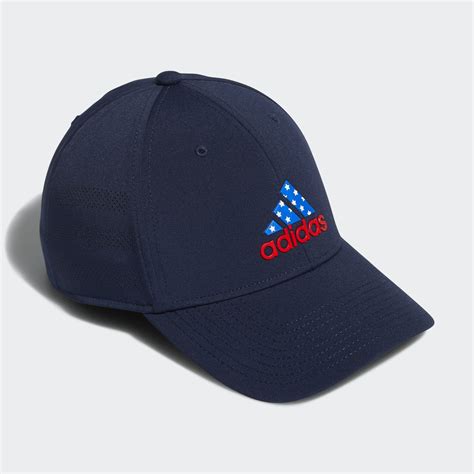 adidas Americana Game Day Stretch Fit Hat - Blue | EY1637
