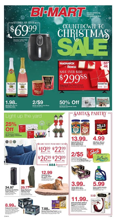 Bi-Mart Weekly Ad Dec 08 - Dec 14, 2019