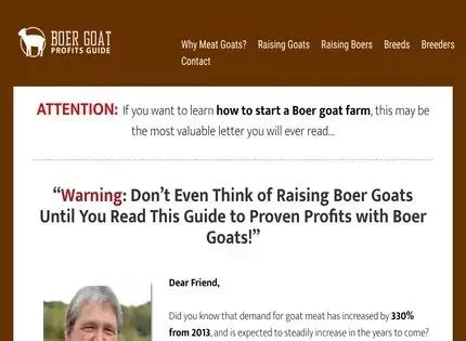Boer Goat Profits Guide Reviews - (2026 Update) - Affgadgets.com