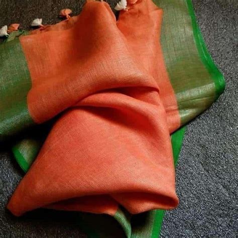 Order Pure Linen Plain Dupatta Online with Hand-Dyed Print, Best Price ...