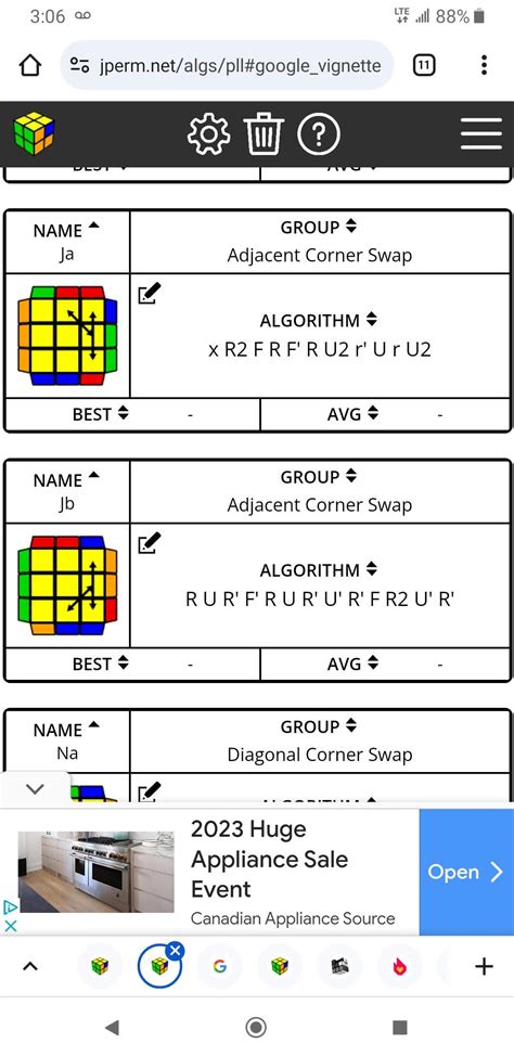 Image result for Jperm 5x5 Algorithms