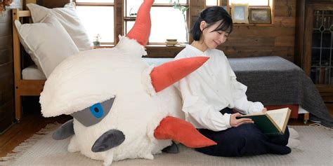 Pokemon Has Revealed A Life-Size Larvesta Plush