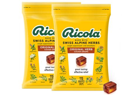 Ricola Cough Drops Types at Lisa Teixeira blog