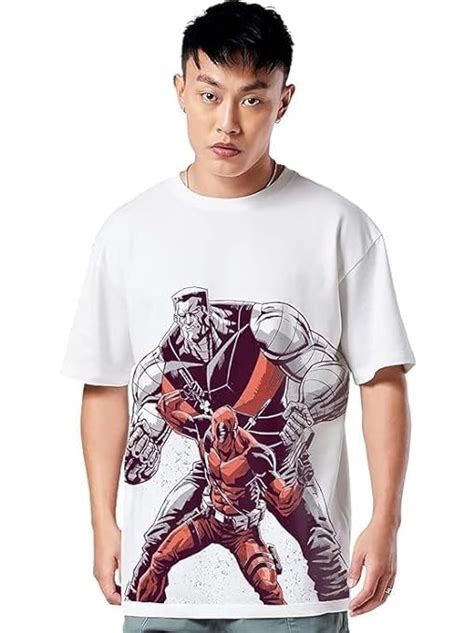Buy Darkbuck® Deadpool Oversized T-Shirt for Men and Women Drop ...