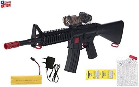 HALO NATION Automatic Army Style HydroGel M16 Assault Rifle Toy Gun ...