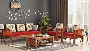 shilpi solid sheesham wood standard handmade deep seating and spacious ...