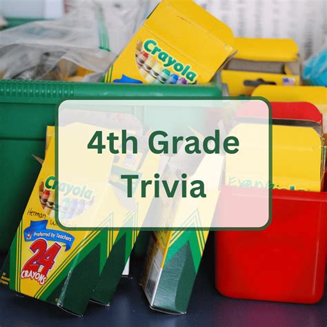 Image result for 4th Grade Science Trivia Questions