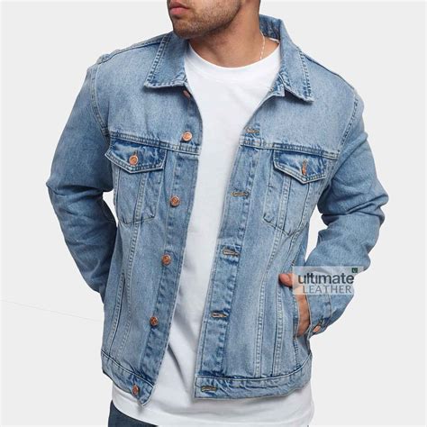 Get Light Blue Denim Jacket | Mens Denim Jackets