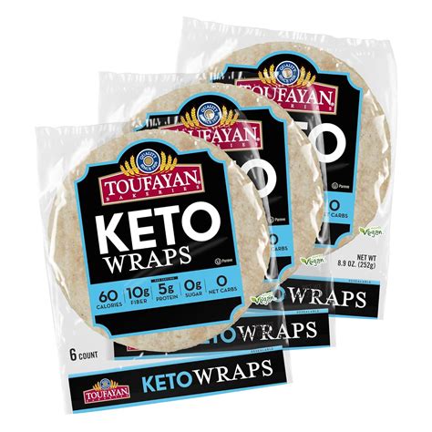 Amazon.com: Toufayan KETO Wraps | Low Carb | High Fiber and Protein ...