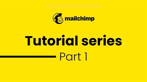 Image result for Tutorial On MailChimp