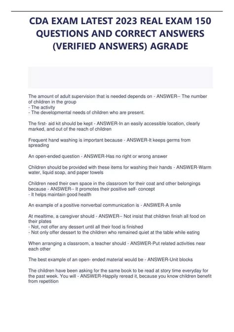 Image result for CDA Exam Study Guide