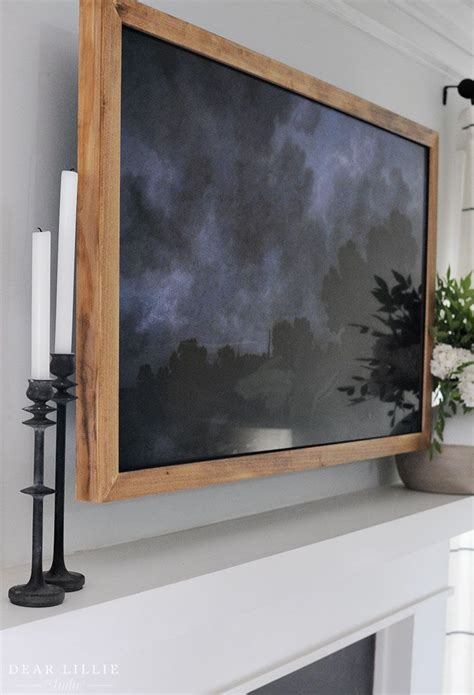 diy tv frame